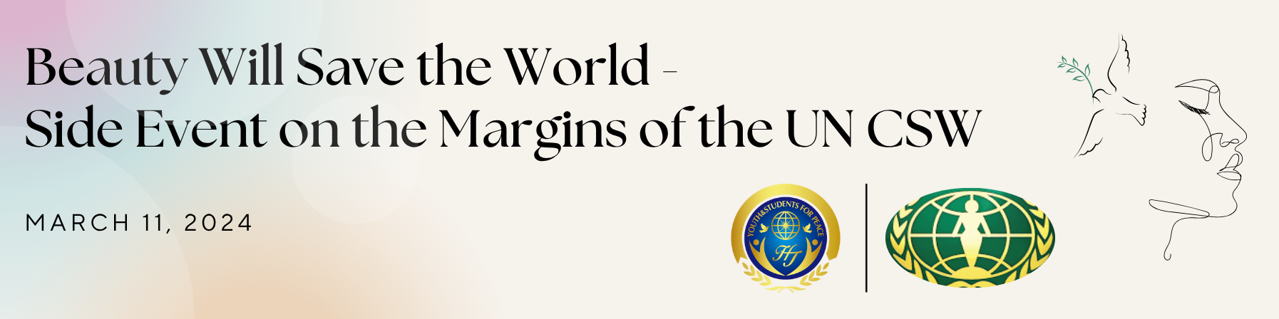 Beauty Will Save the World – Side Event on the Margins of the UN CSW