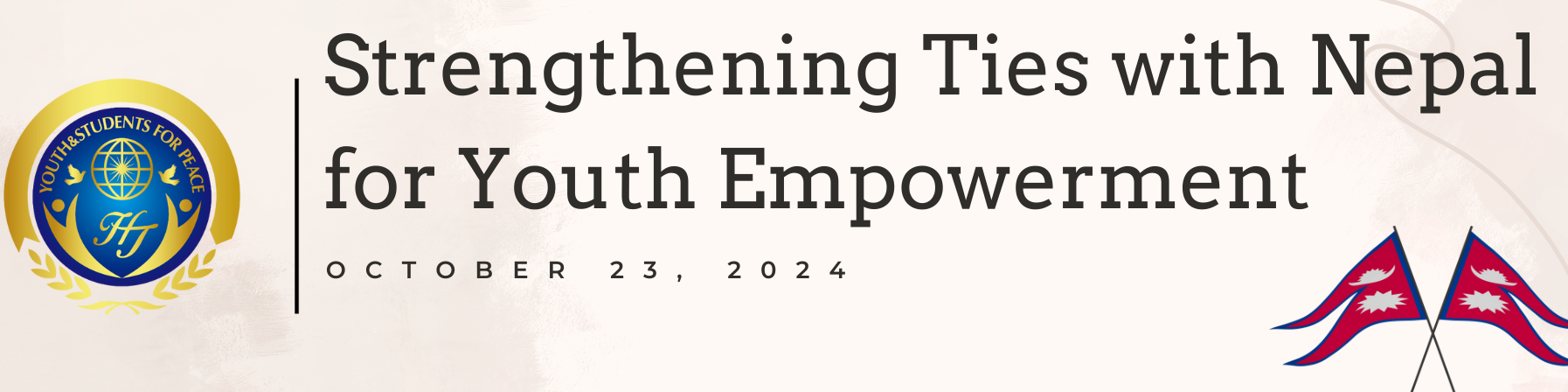 Strengthening Ties with Nepal for Youth Empowerment